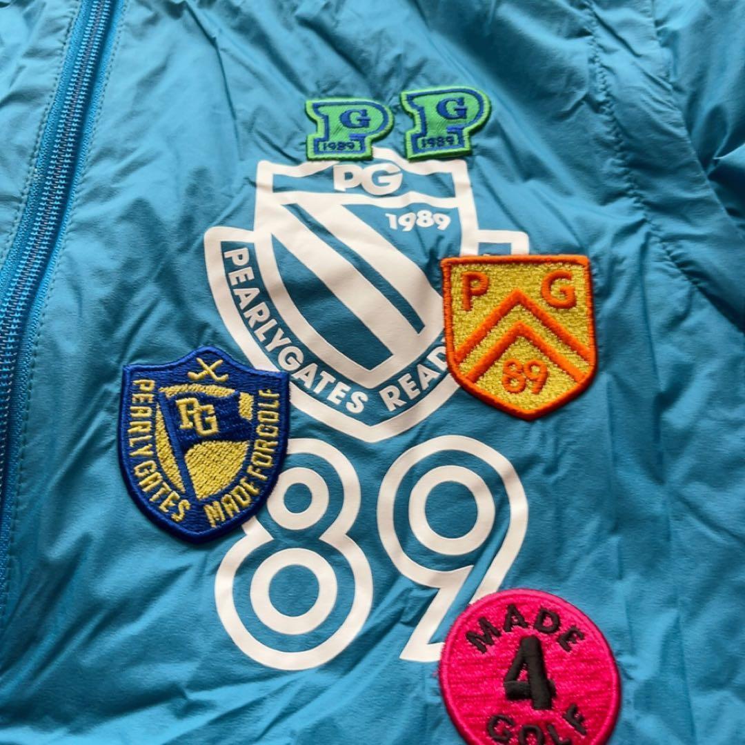 極美品　パーリーゲイツ　４WAY　リバーシブル　中綿　ジャケット　スニード