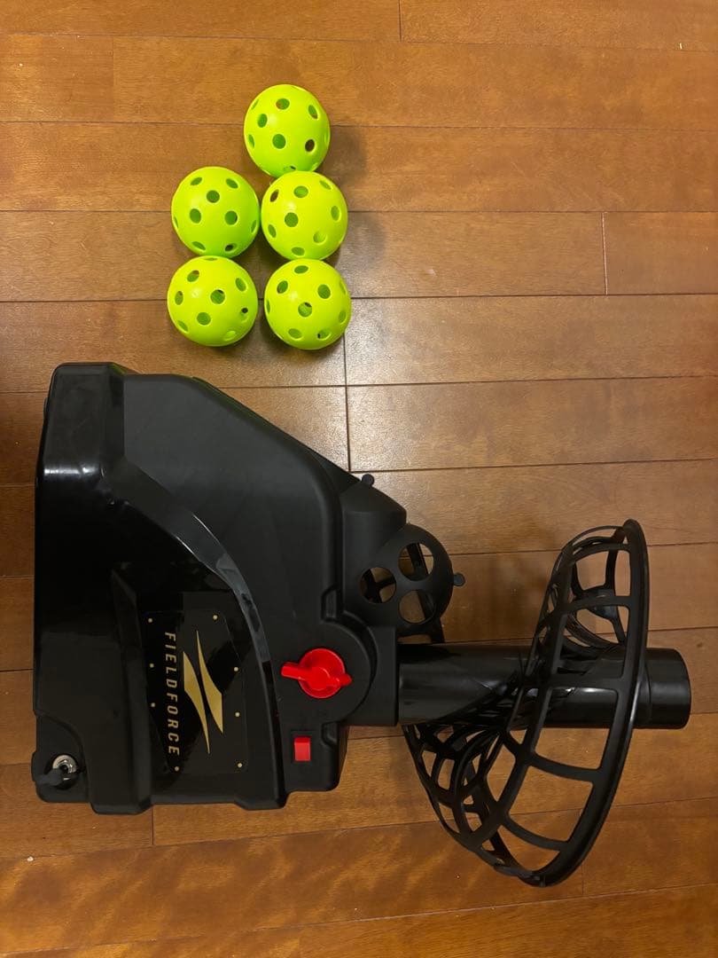 FIELDFORCE バッティングネット&フロントトスマシン&穴あきボール5個