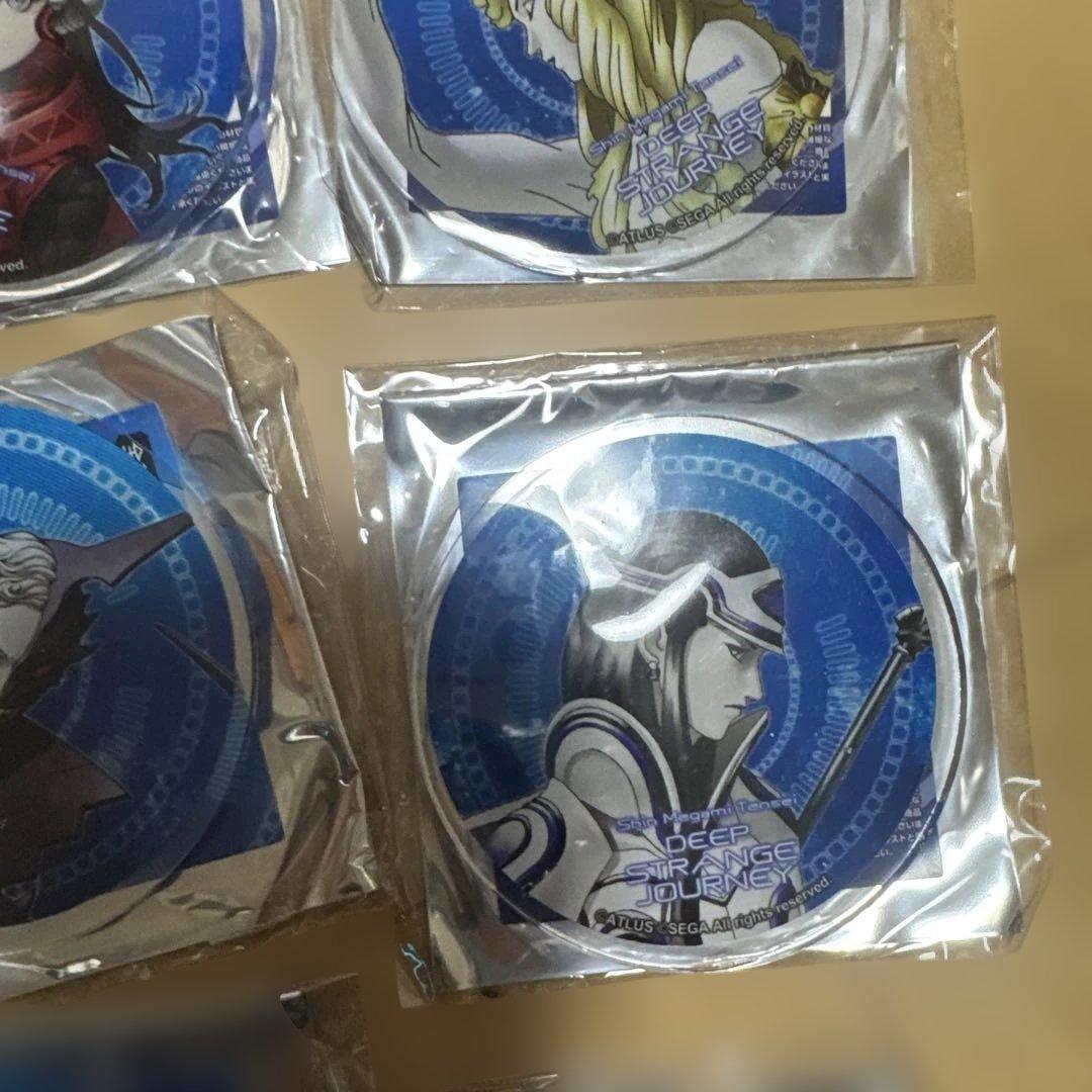 真・女神転生 DSJ 仲魔アクリルコースター ９種　未使用　ペルソナ　ATLUS