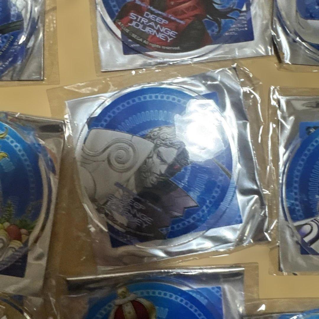 真・女神転生 DSJ 仲魔アクリルコースター ９種　未使用　ペルソナ　ATLUS