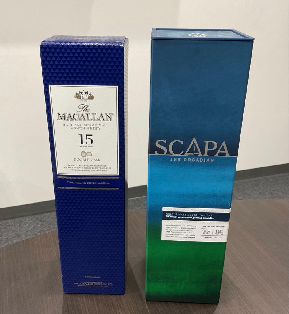シ*す様 2本セット The Macallan 15Years Old ・スキャ