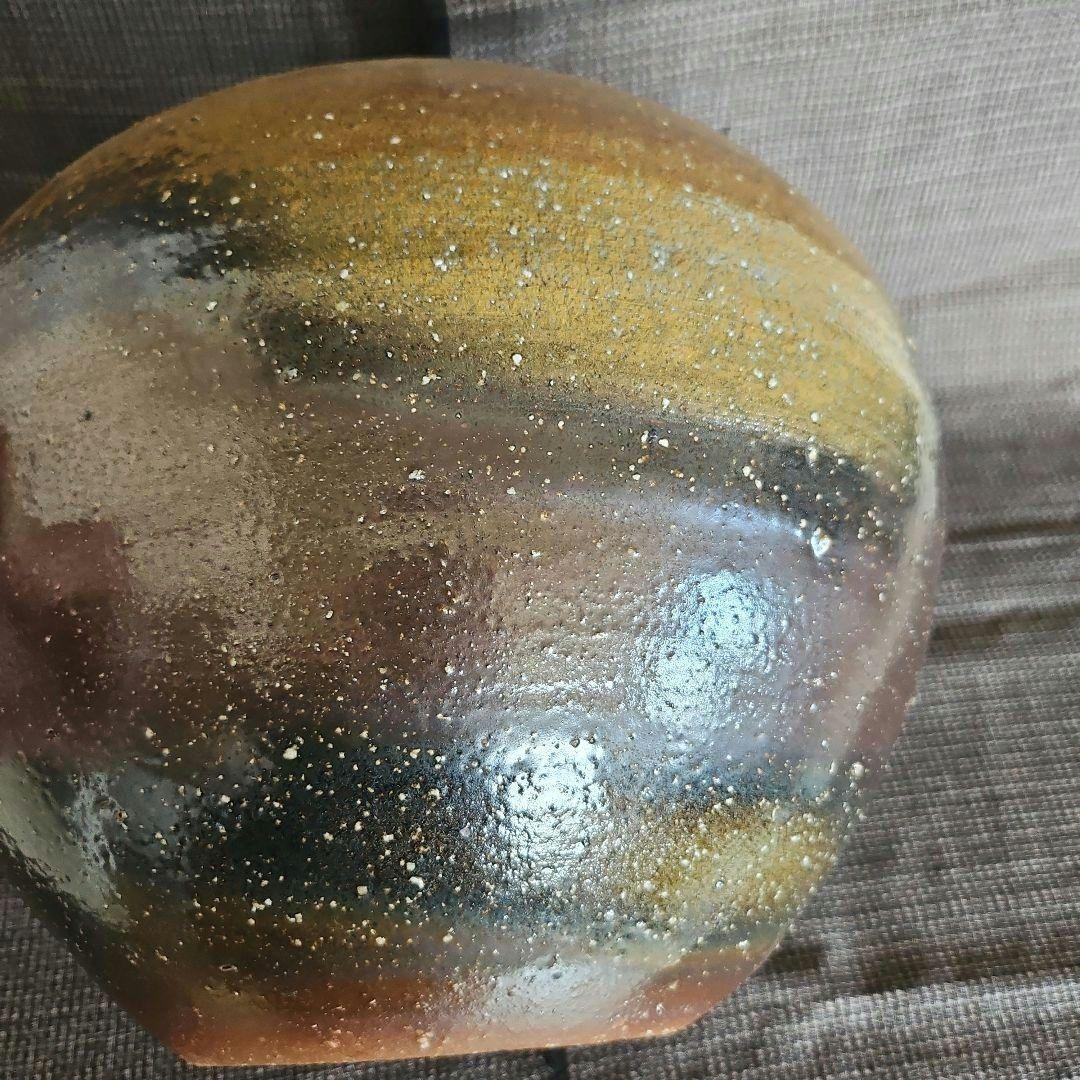 備前　壺　尚文作　共箱有り　備前焼　出井尚文