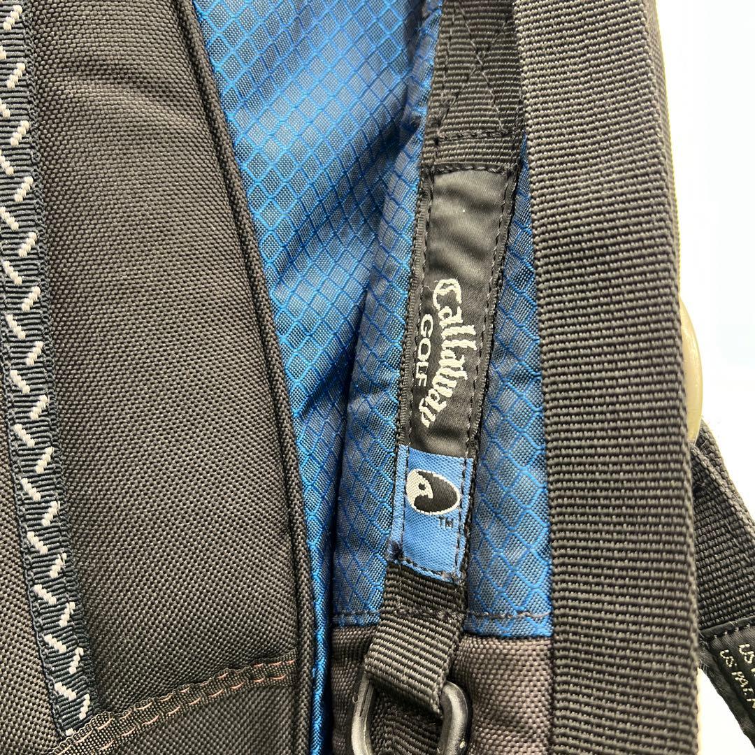 キャロウェイ Callaway キャディバッグ 9インチ　ブルー✖️ブラック