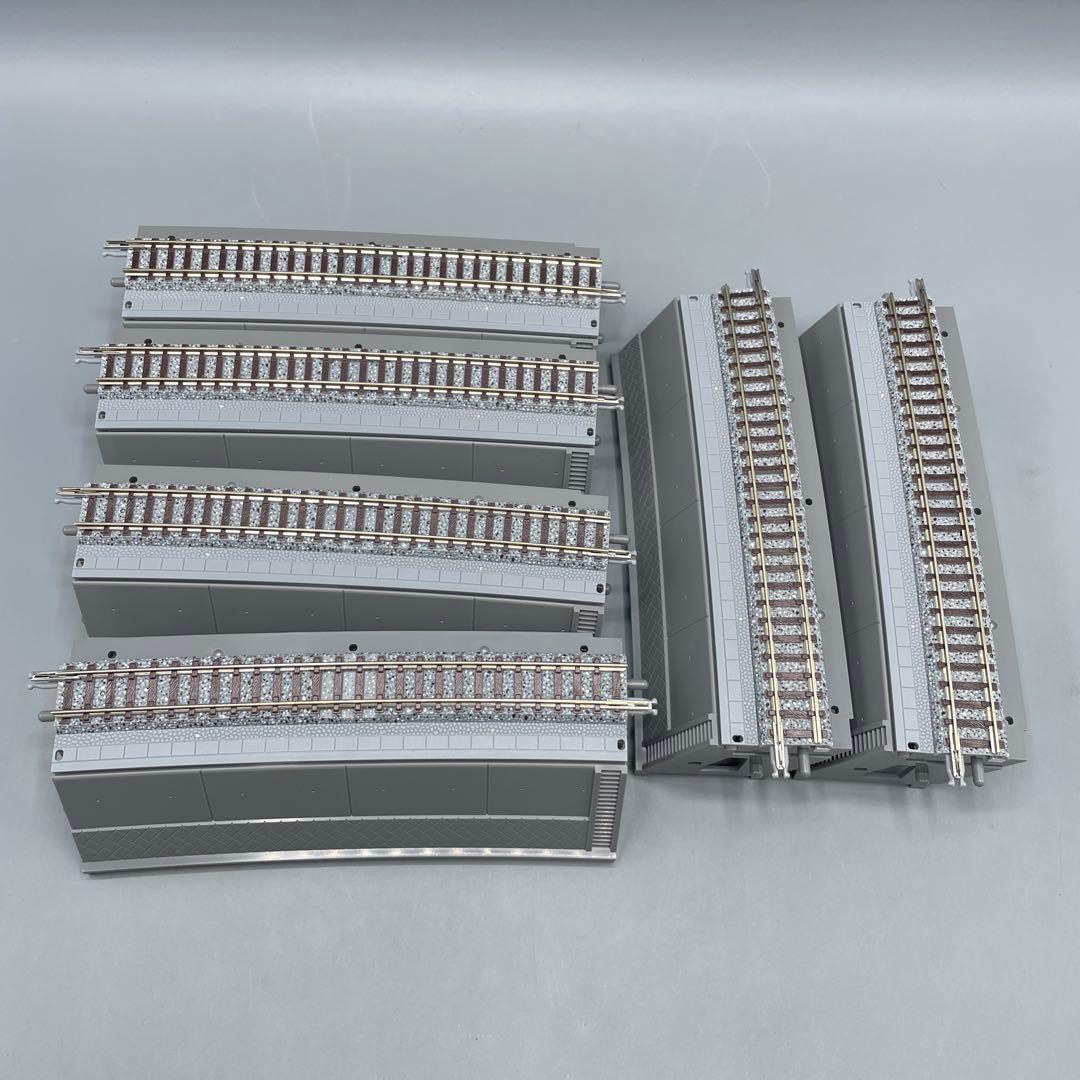 TOMIX 築堤大カーブレール 延長部・複線化セット 2点まとめ Nゲージ