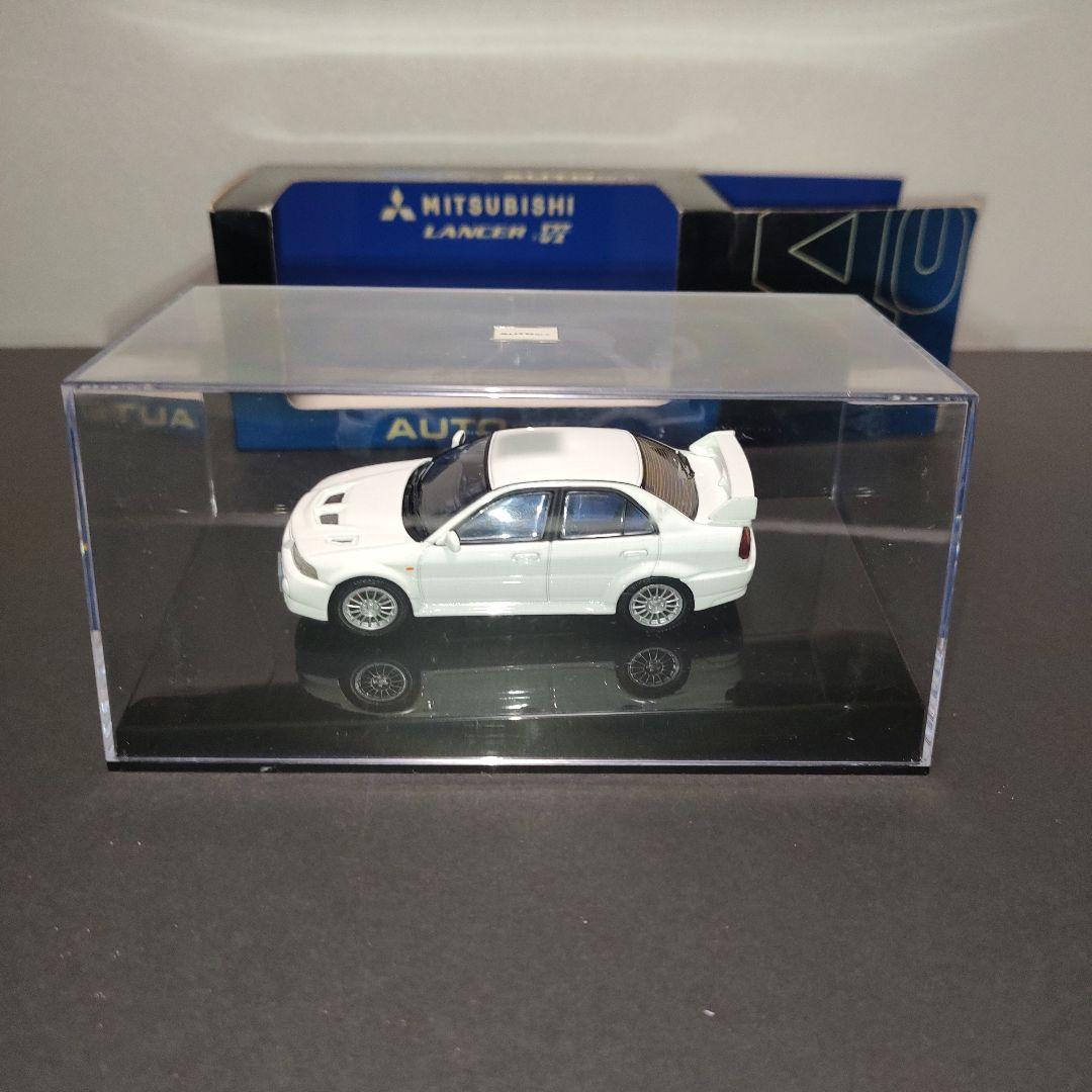 オートアート 1/43 三菱 ランサーエボリューション Ⅵ ホワイト