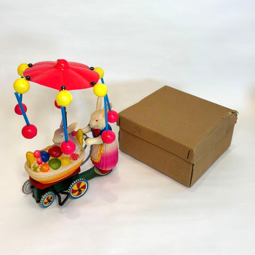 うさぎ　セルロイド　デッドストック　昭和レトロ