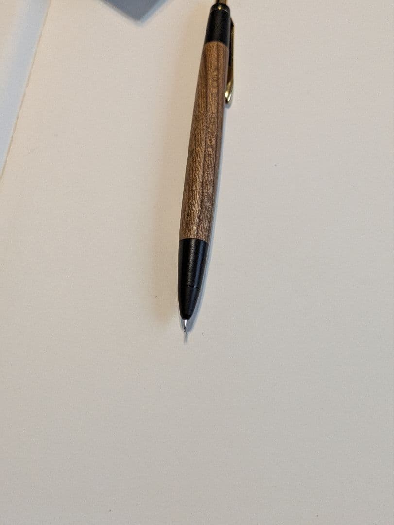 野原工芸　欅　新形　シャープペンシル