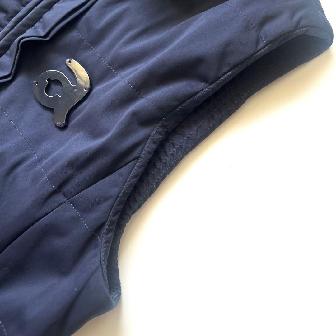 ARCHIVIO アルチビオ ダウンワンピース　ロング　中綿入り　ゴルフ　フリル