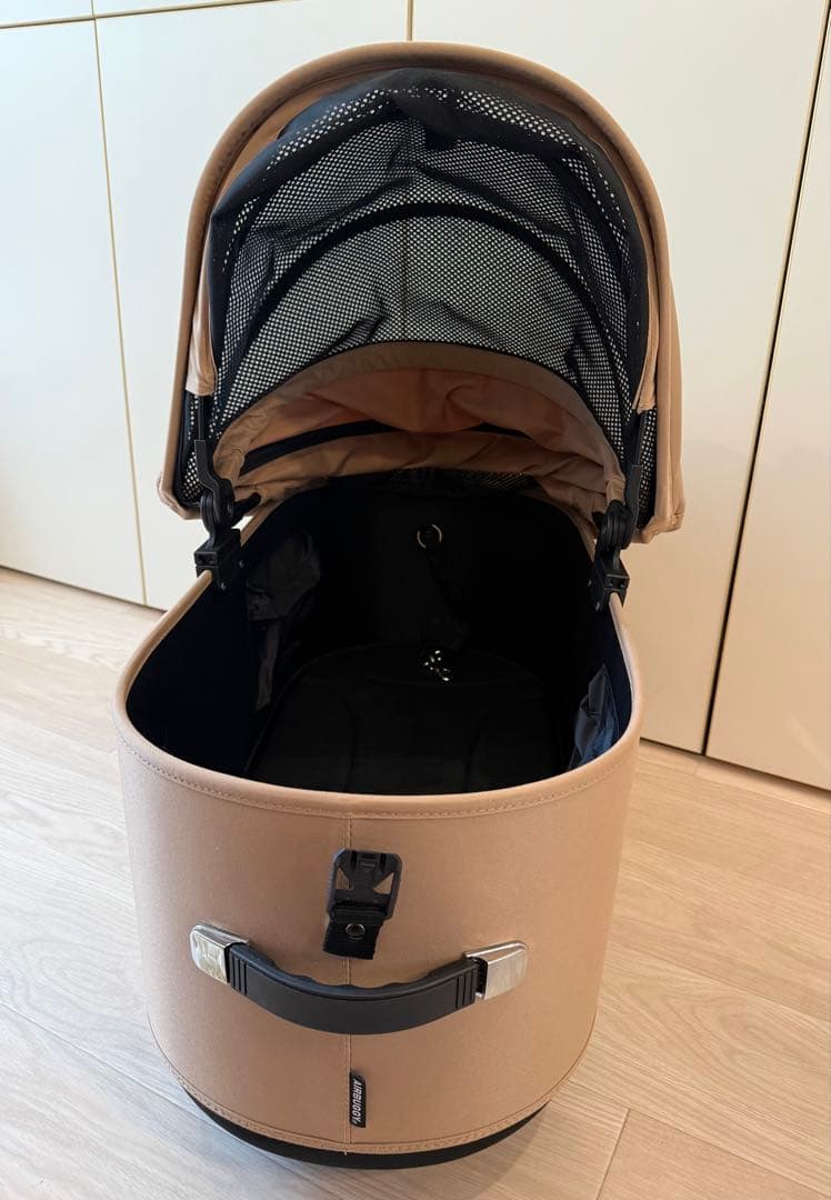 エアバギー ドーム3 コットラージツイルモカ生産終了カラーバスケット付き