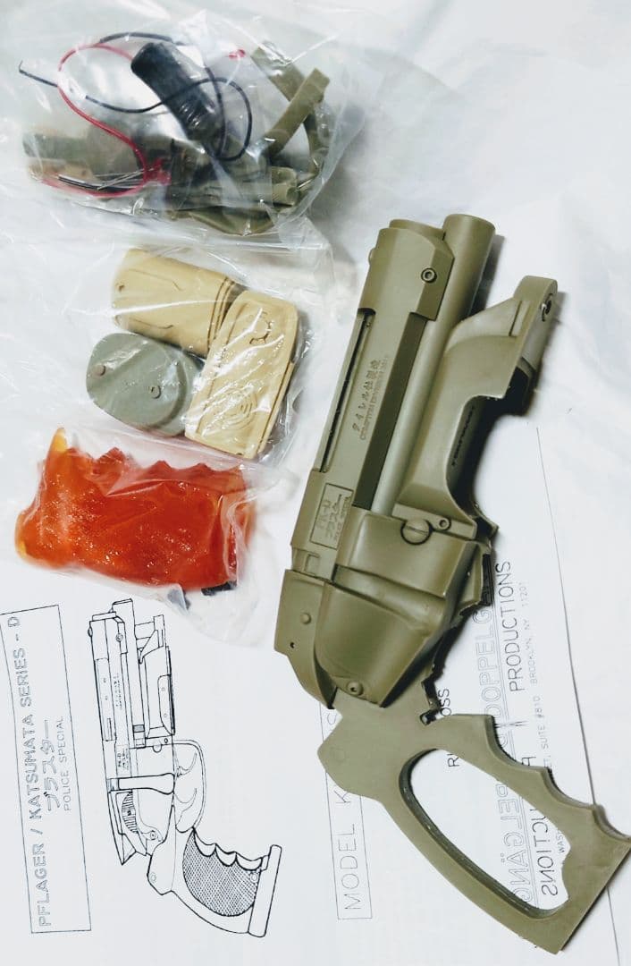 希少★ブレードランナー ドッペルゲンガー【デッカード ブラスター】ガレージキット