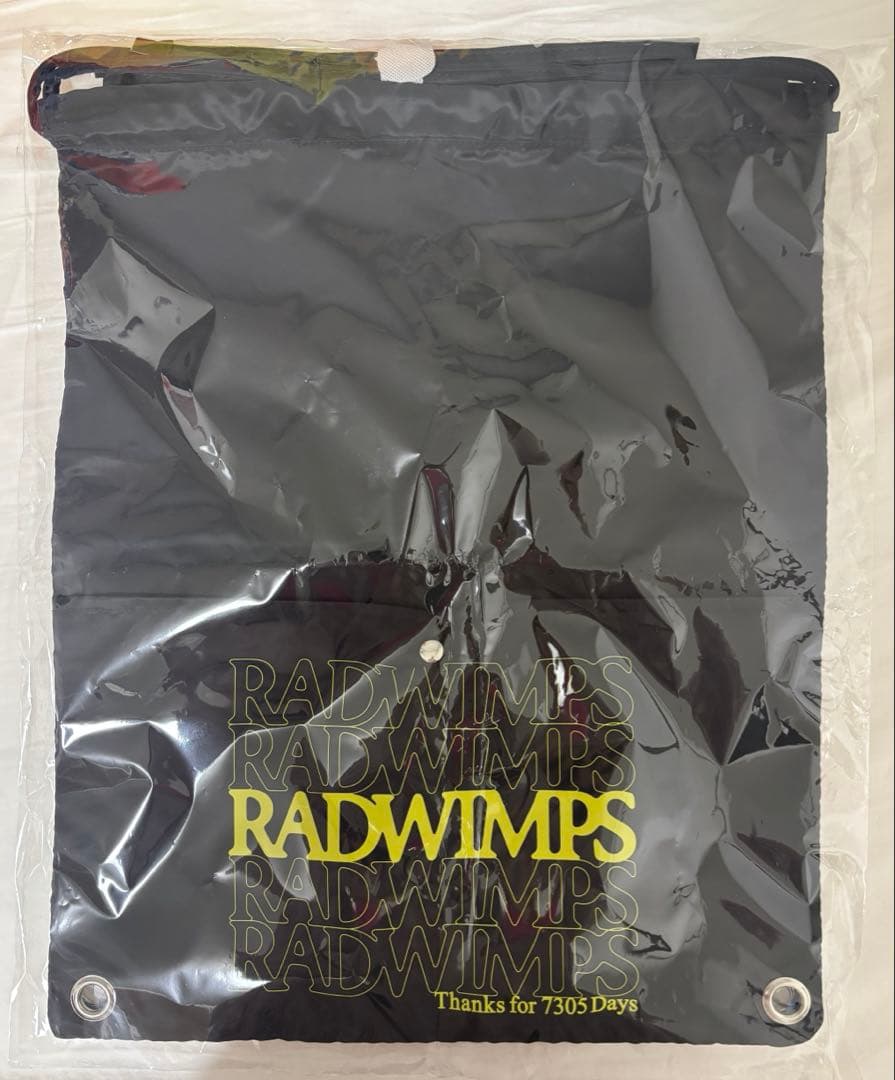 RADWIMPS あにゅー　ナップサック　新品未開封　20th