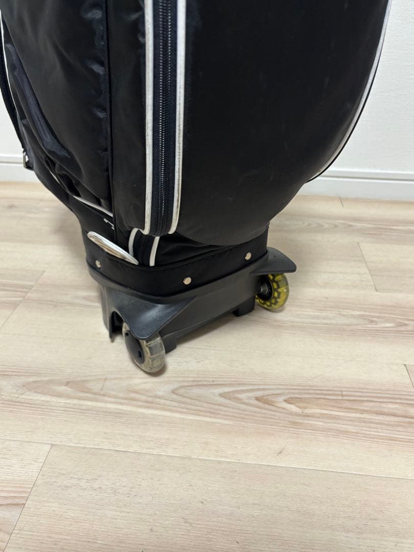 【◎美品•希少】adabaT アダバット　キャディバッグ キャスター付き