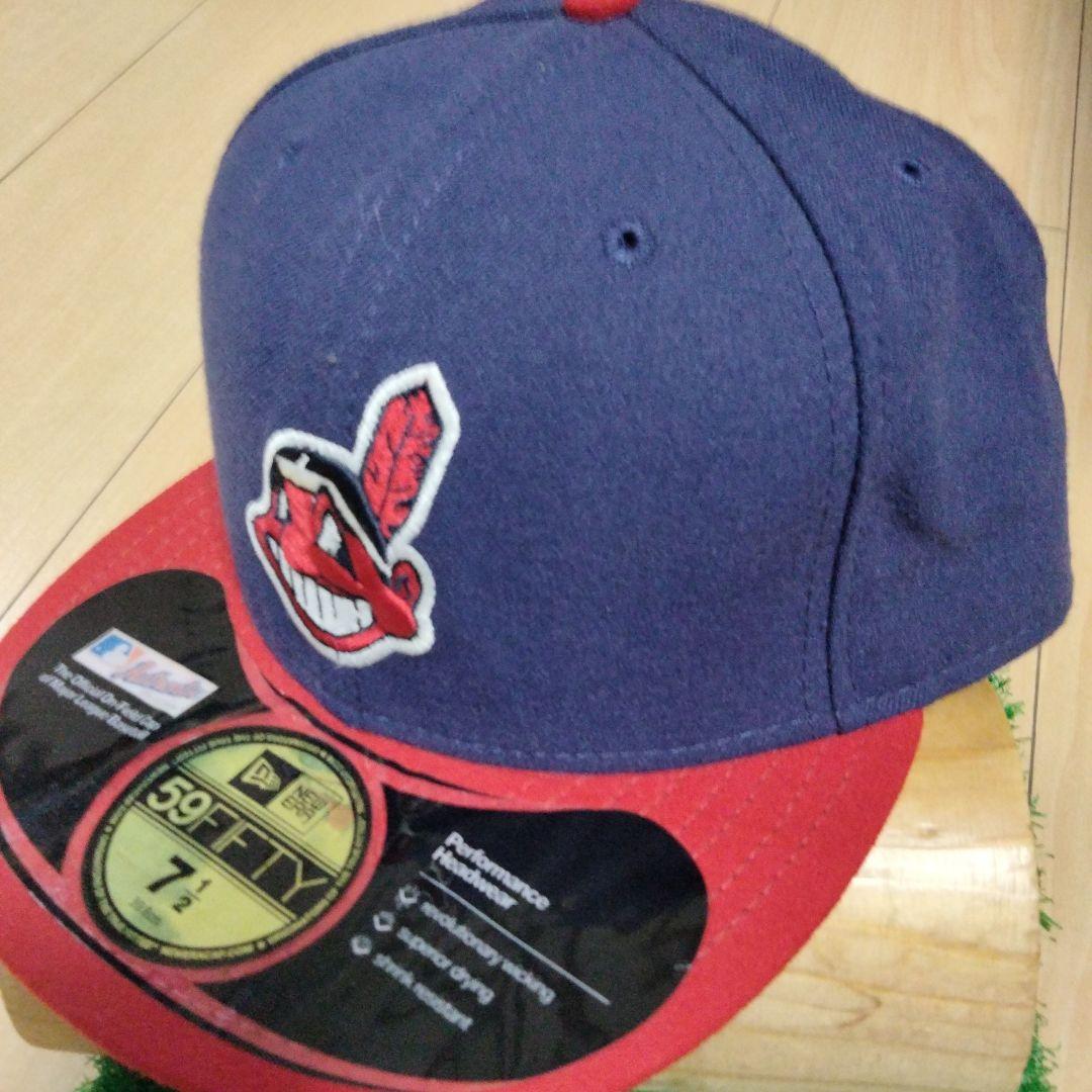 New Era 59FIFTY インディアンズキャップ 7 1/2