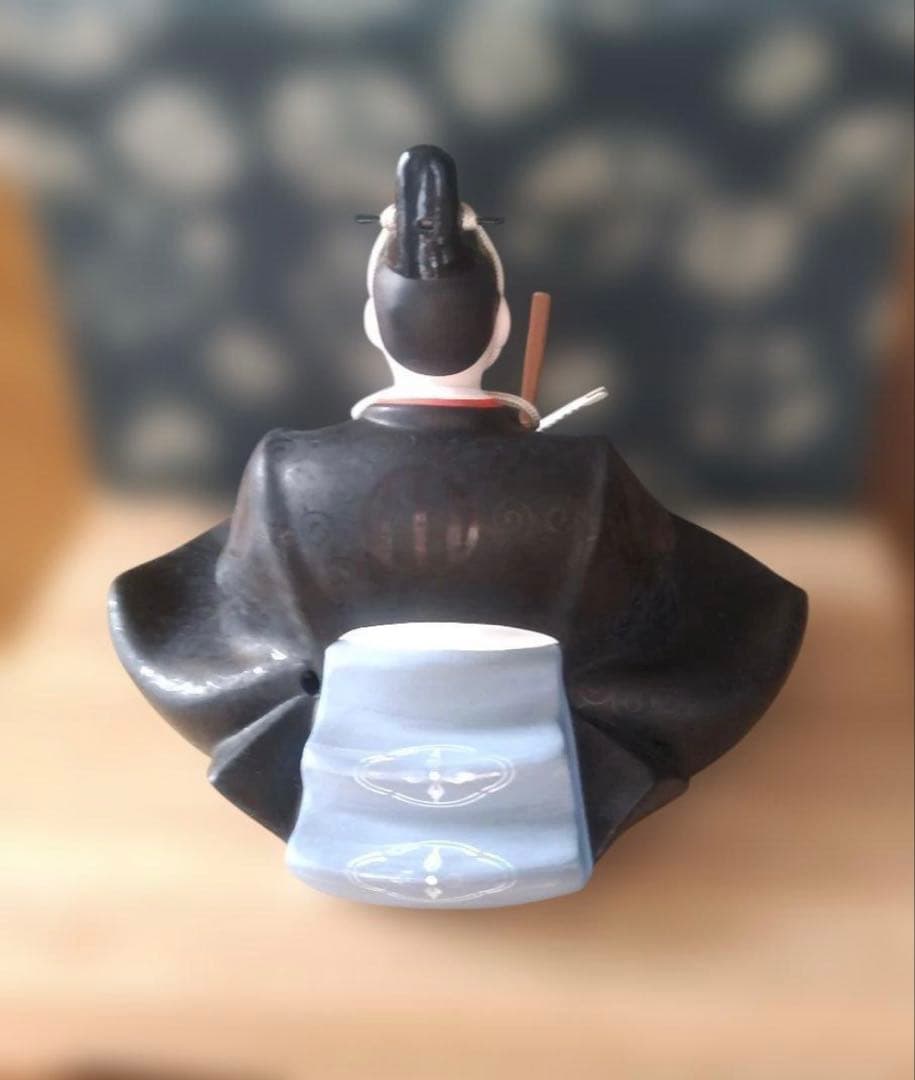 仙台藩　伊達政宗坐像　堤人形