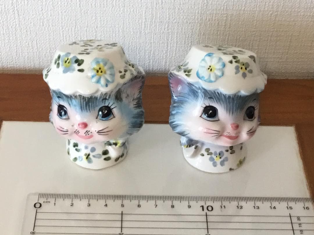 Lefton レフトン ミス プリス キティ キャット ソルト＆ペッパー