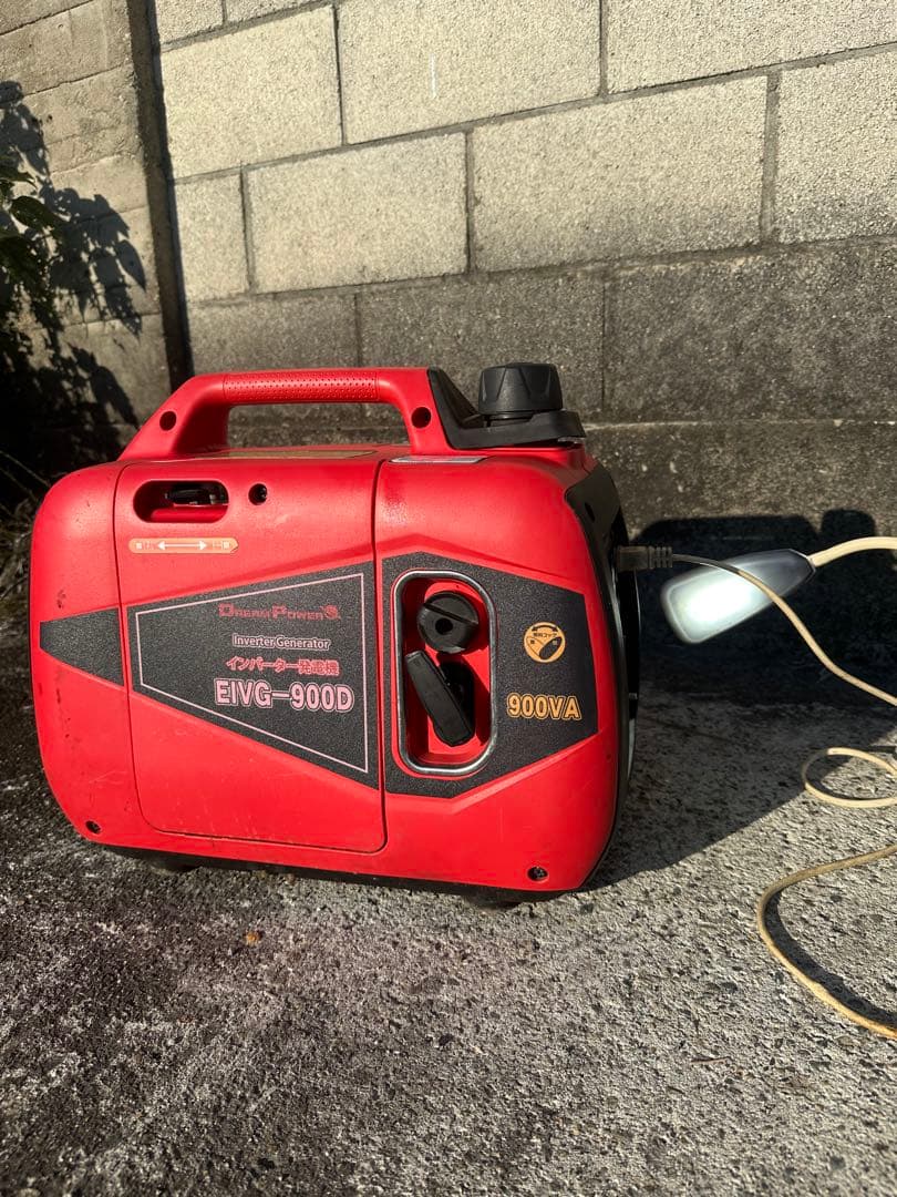 (テスト済み、動作確認済み) ナカトミ EIVG-900D 、エンジンok!!