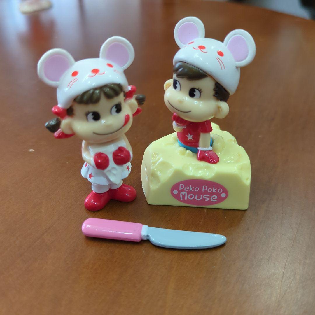 レトロ　ペコ&ポコストーリーシリーズ　フィギュア　ペコちゃん　10個