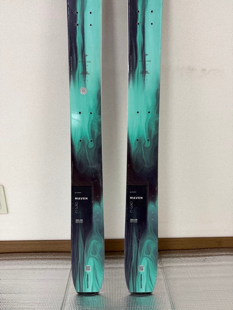 ATOMIC マーベン93C 156cm オールラウンド　板のみ