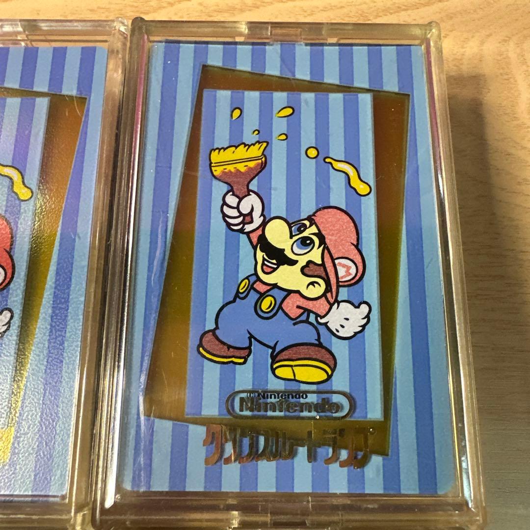 新品未開封 任天堂 クリンスルートランプ マリオ9個セットNintendo