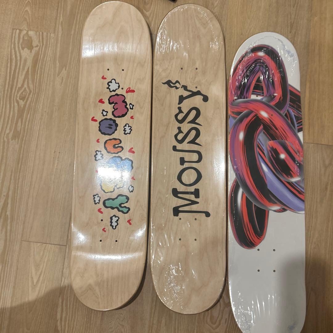 スケートボードデッキ3枚セット