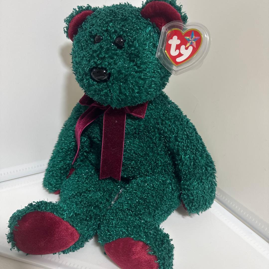 Ty ぬいぐるみベア 緑色 バディーズ