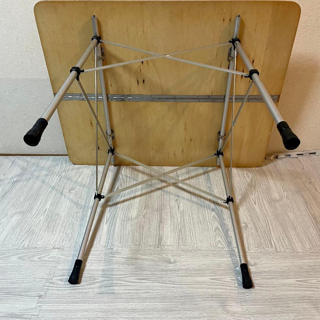  peak フォールディング　テーブル　高さ調整可　シナベニア