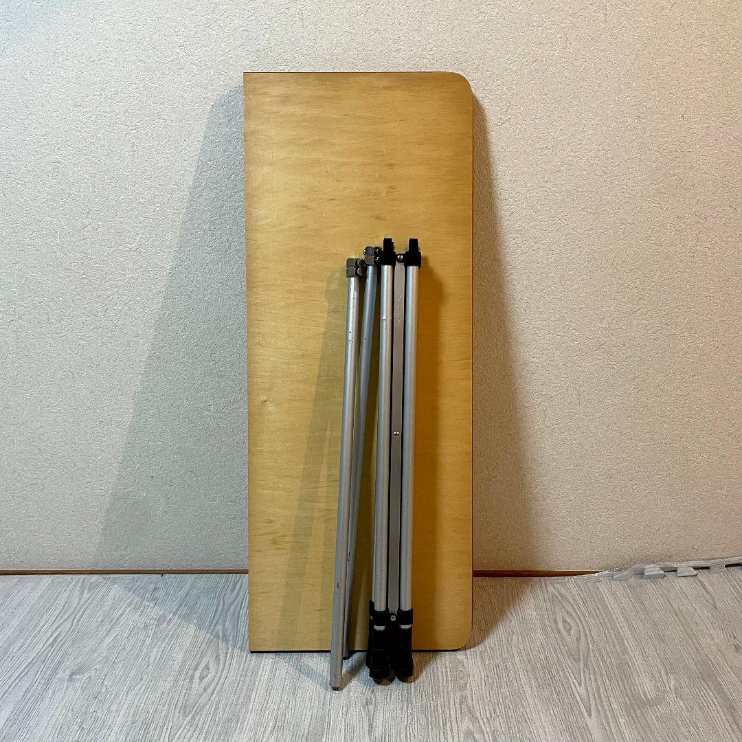  peak フォールディング　テーブル　高さ調整可　シナベニア