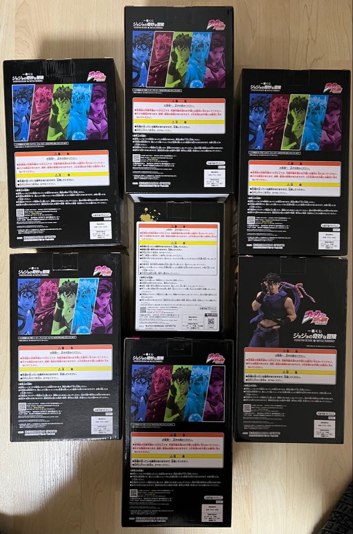 一番くじ　ジョジョの奇妙な冒険 ファントムブラッド フィギュアコンプセット