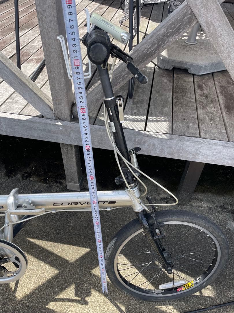 GM 20インチ　折り畳み自転車　2台セット　シルバー