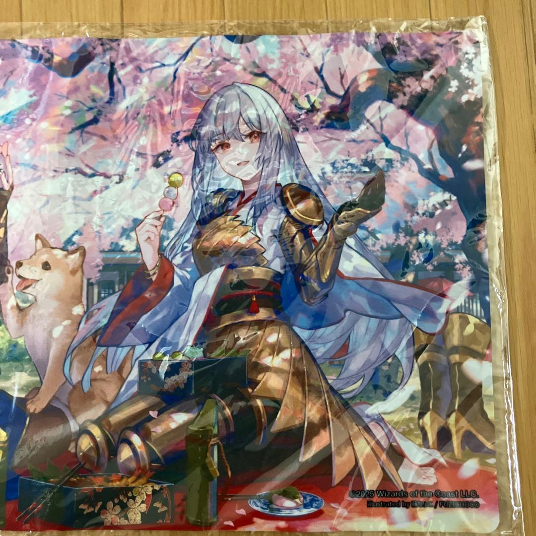 MTG 放浪皇のお花見キャンペーン 放浪皇&ナーセットプレイマット 藤ちょこ先生