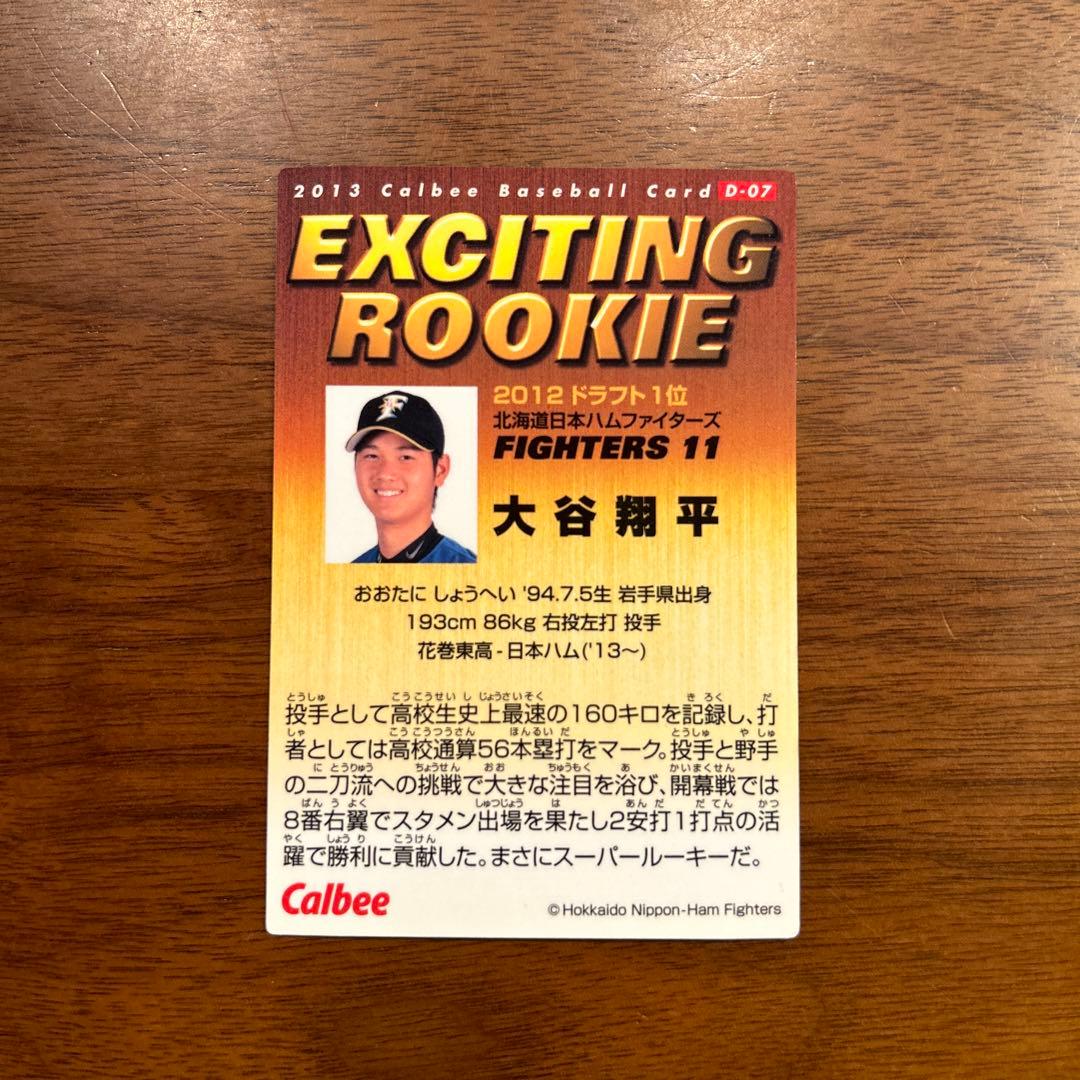 大谷翔平 ルーキーカード