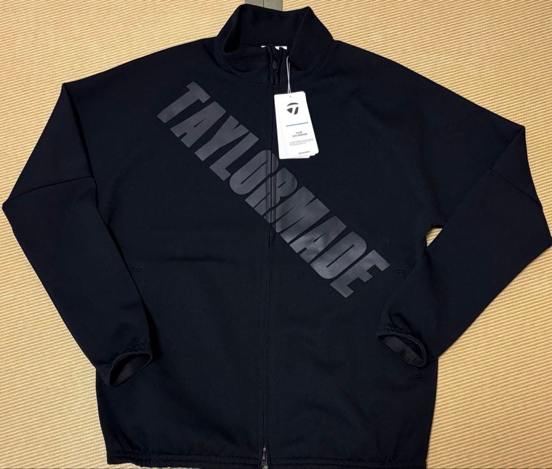 【新品未使用】TaylorMade ブラック ジャケット Mサイズ　トレーナー