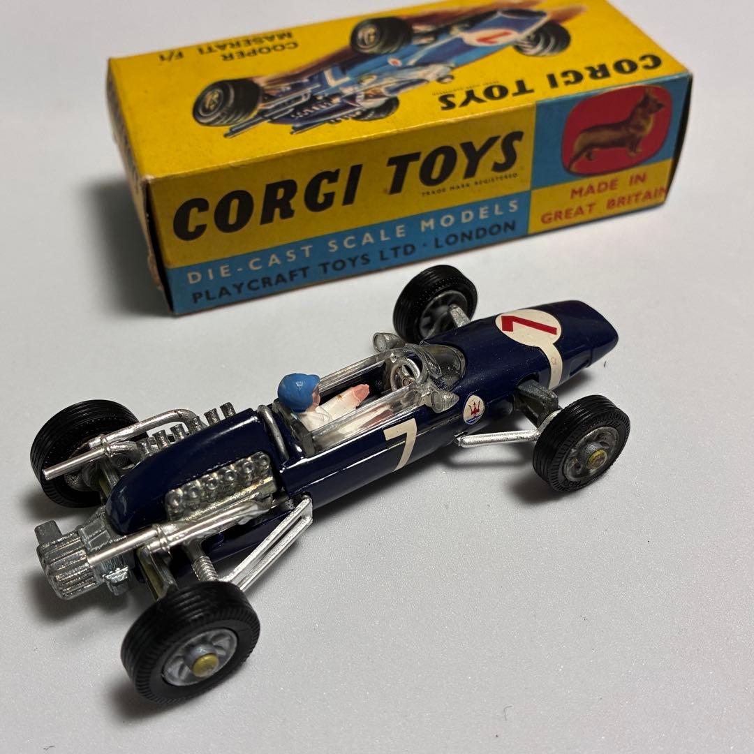 【希少】CORGI TOYSロータス・クライマックス＆クーパー・マセラッテイF1