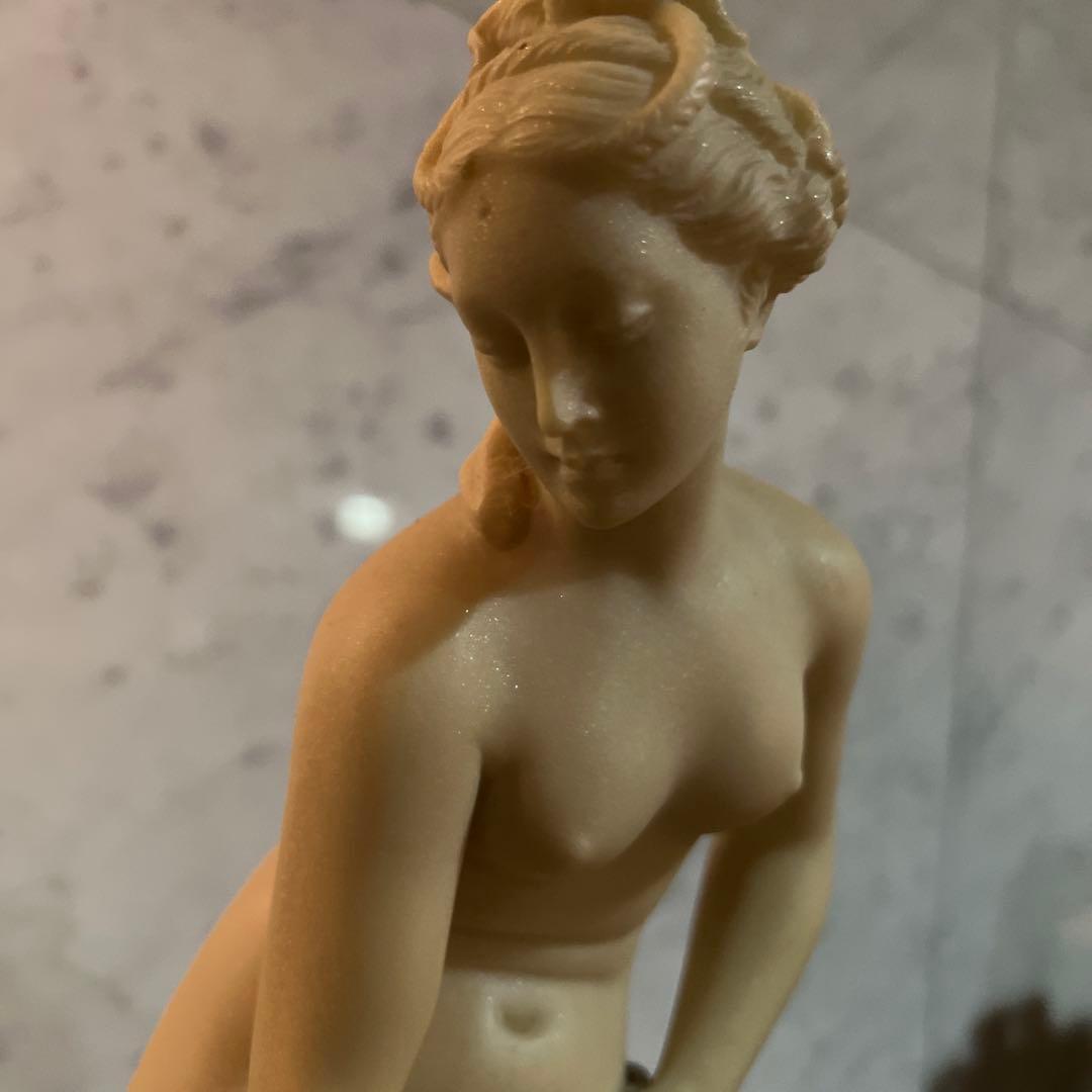 クラシック女性像 マーブル彫刻 約30cm