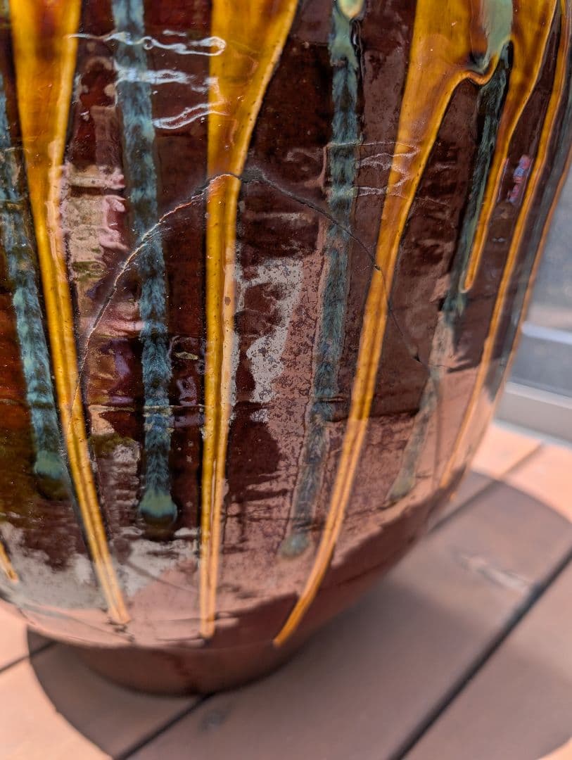 小鹿田焼 超大物 流しかけ 坂本浩二作 訳あり