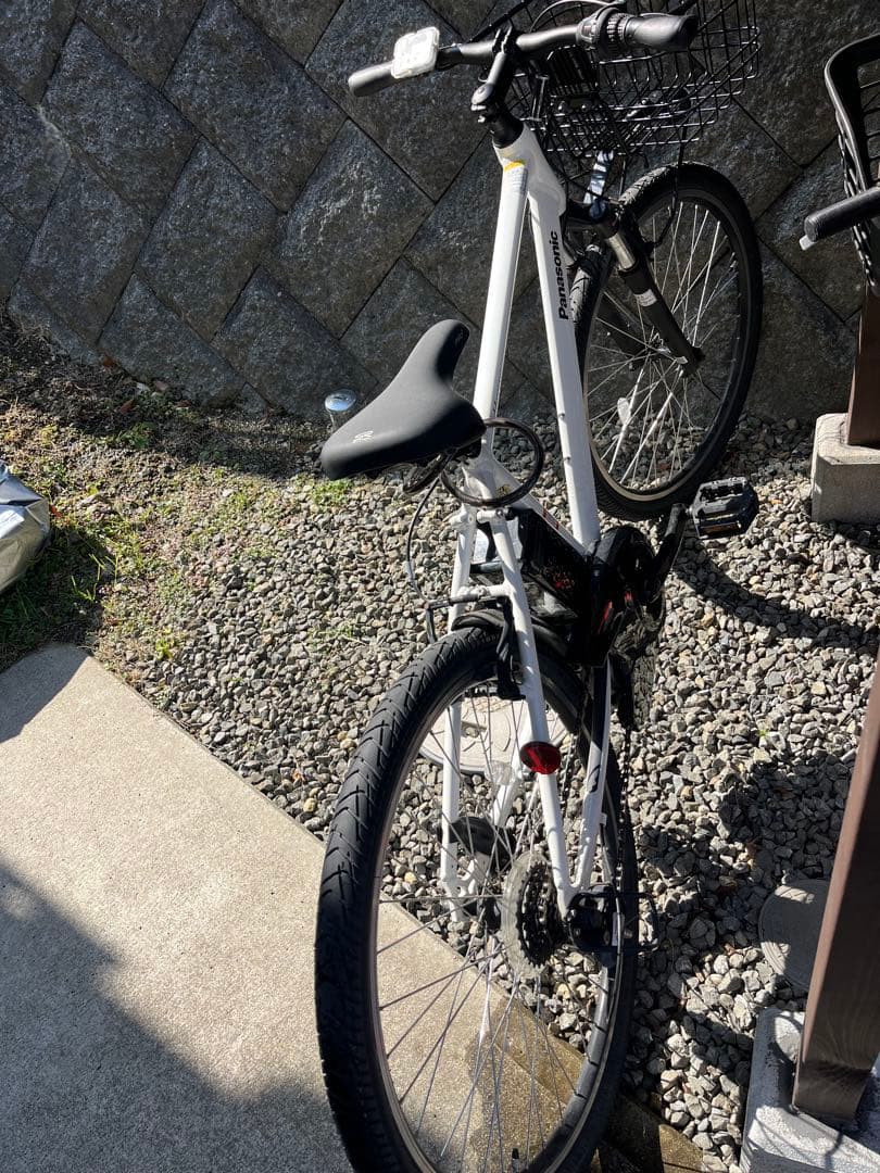 Panasonic 電動アシスト自転車 ホワイト