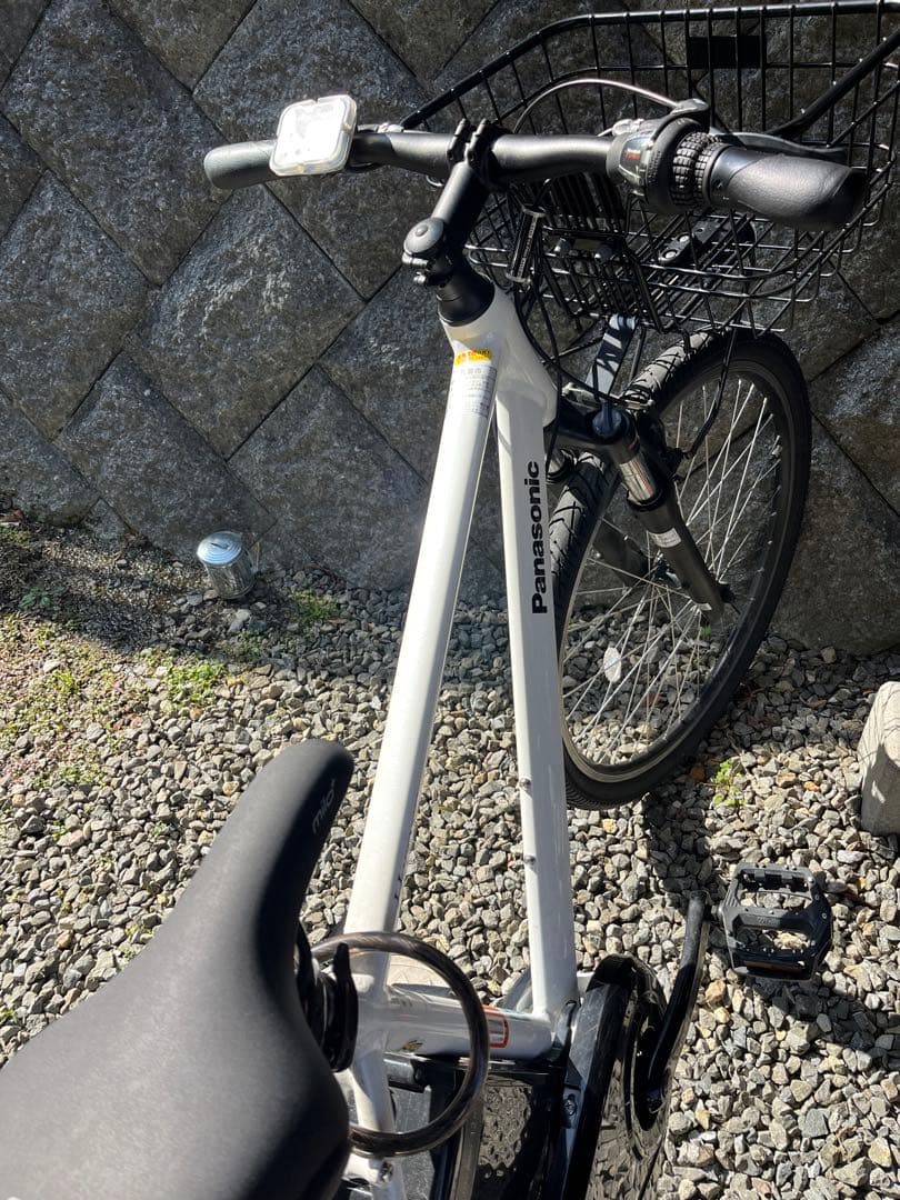 Panasonic 電動アシスト自転車 ホワイト