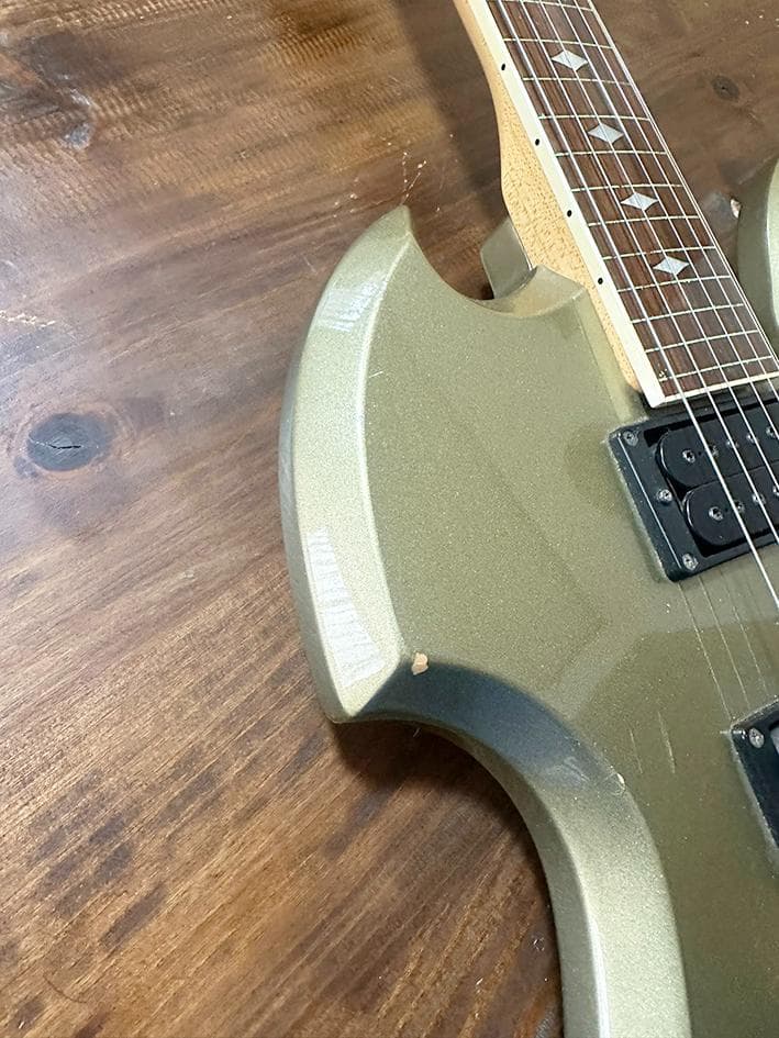 珍品！　フレットレス加工　TARGET MGT モッキンバード