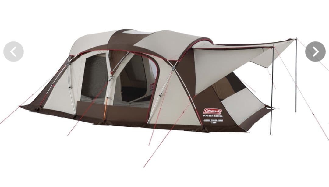 Coleman　4Sワイド2ルームカーブ