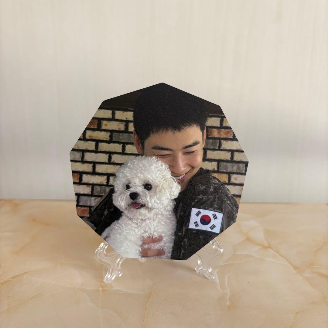 ☆Moonbin&Sanha2D八角形アクリルプロック