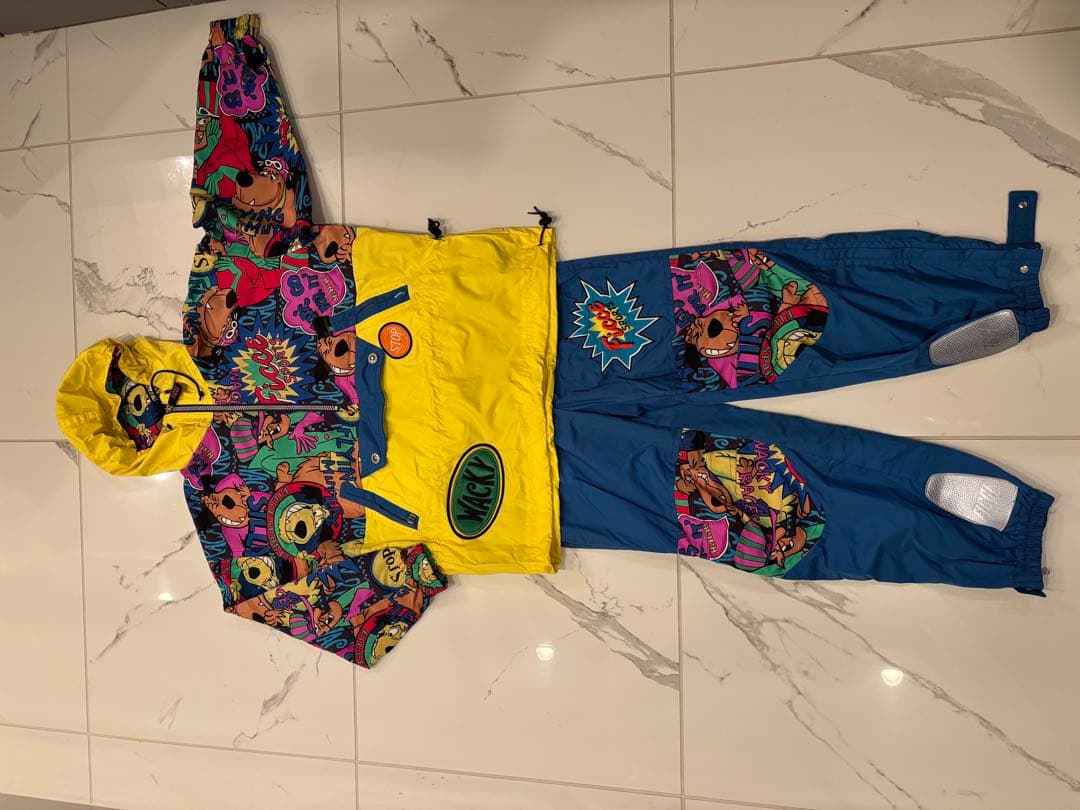 フィッチェFicce sports スノーウェアケンケンカラフルアウター