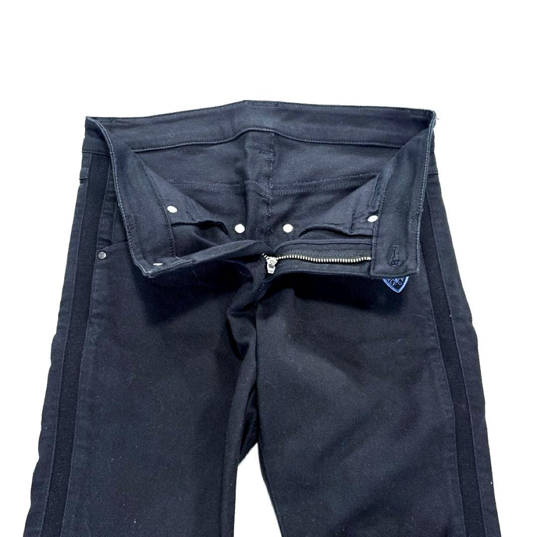 パーリーゲイツ　0/S ロングパンツ　ブラック　サイドラインゴム　通年