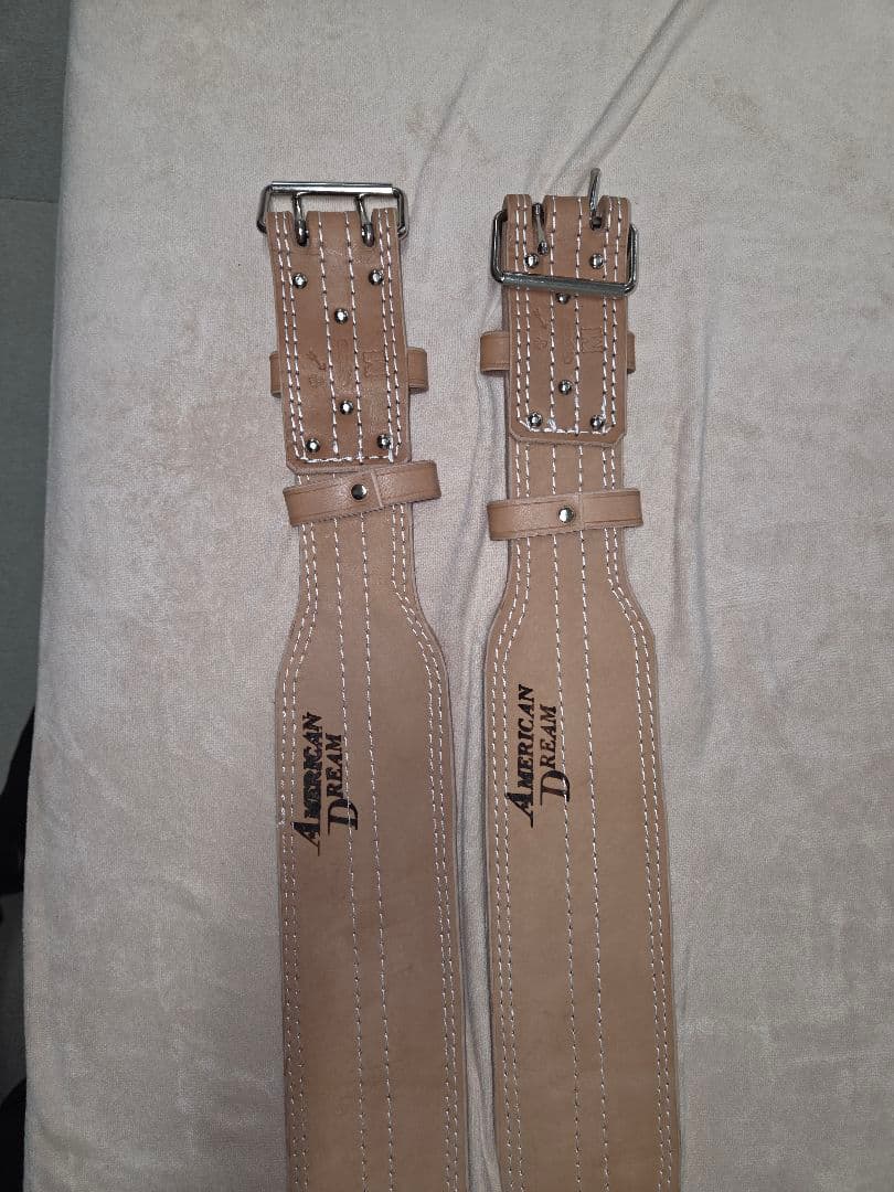 入荷、新品AMERICAN DREAM アメリカンドリームレザー ベルトMサイズ