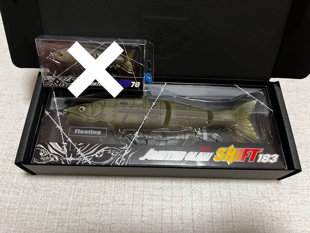 bushdebrunt gancraft ジョイクロ レイリーヒュッゲ ルアー