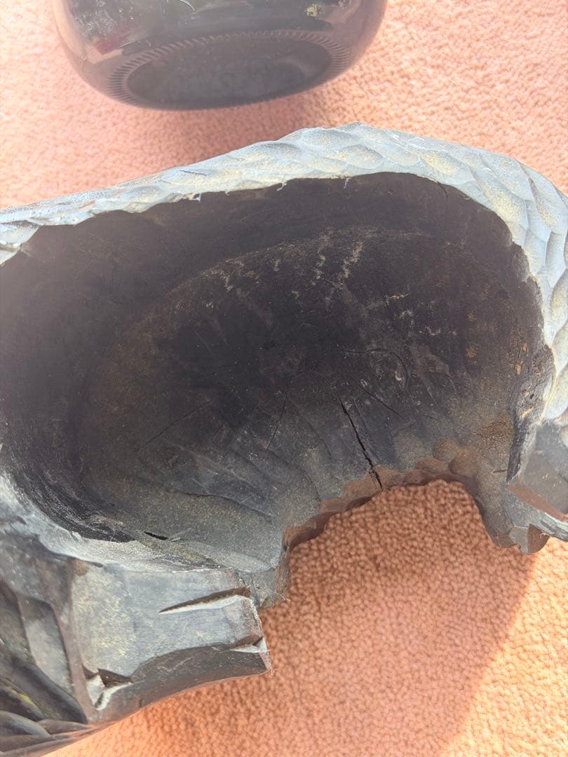 サントリー オールド ウイスキー 熊 台座付き 古酒 未開栓