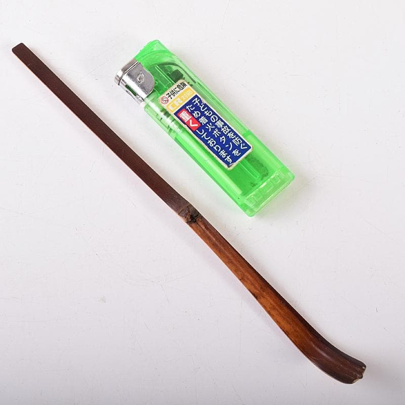 茶道具　裏千家十四代淡々斎作　茶杓　銘「養老」　共筒共箱二重箱　M　R7963