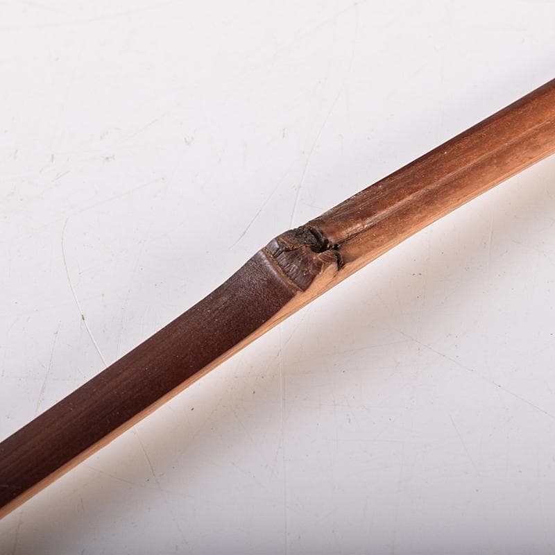 茶道具　裏千家十四代淡々斎作　茶杓　銘「養老」　共筒共箱二重箱　M　R7963