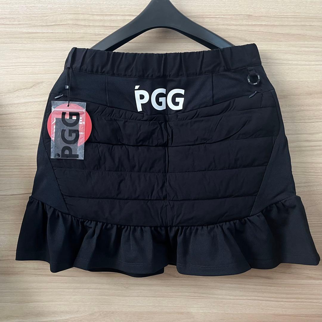 新品★84,700円 PGG パーリーゲイツ 中綿セットアップ 黒系ネイビーＳM