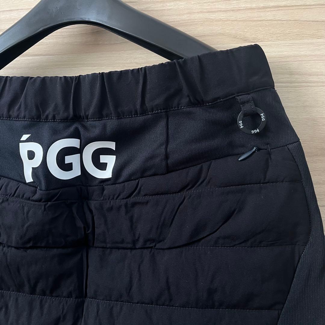 新品★84,700円 PGG パーリーゲイツ 中綿セットアップ 黒系ネイビーＳM