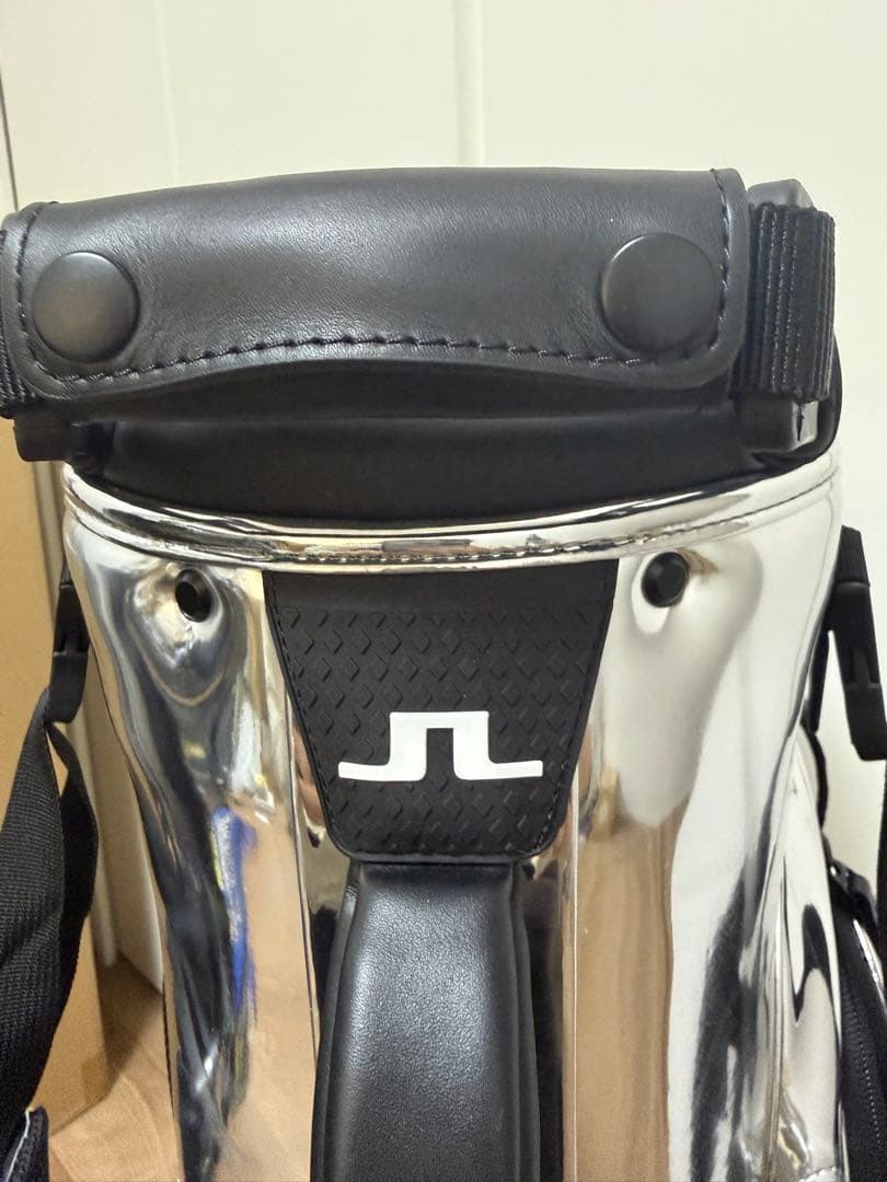 新品未使用品J.LINDEBERG シルバー キャディバッグ VESSELコラボ
